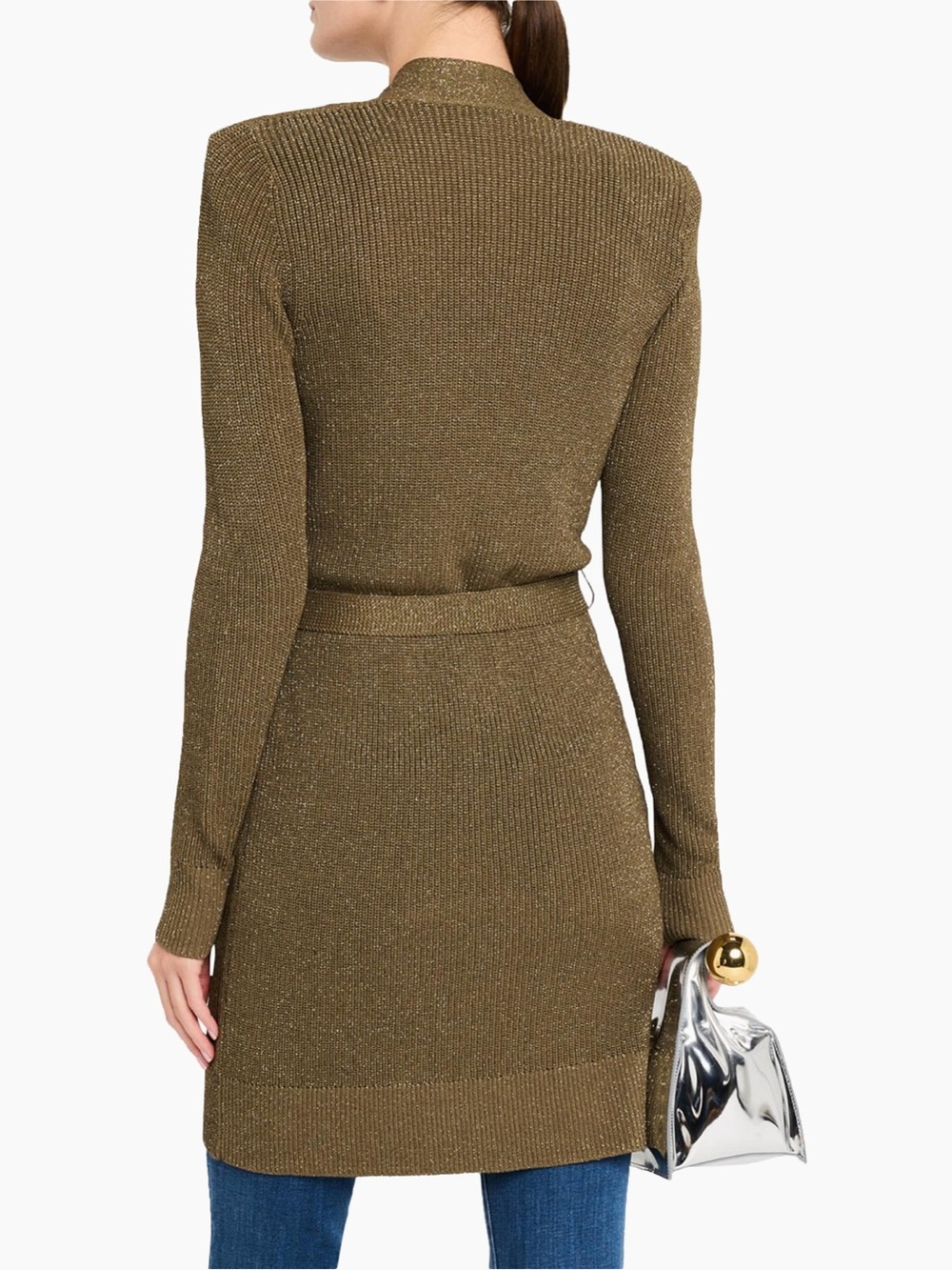 L'AGENCE Noe Double Breasted Cardigan NWT - Picture 2 of 12